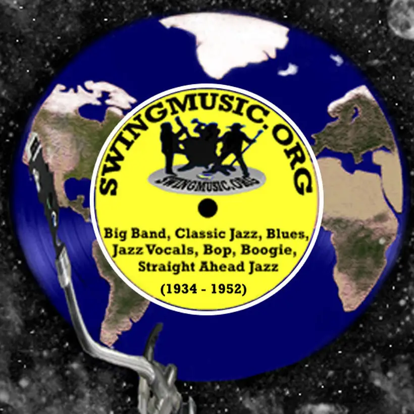 Official logo for SwingMusic.org Radio - Authentic 1934-1952 Vintage Jazz Archive